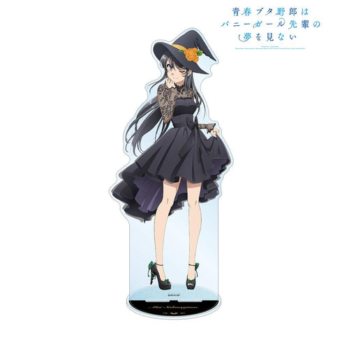 『青春ブタ野郎はバニーガール先輩の夢を見ない』描き下ろしイラスト 桜島麻衣 ハロウィンver. 特大アクリルスタンド【202509再販】